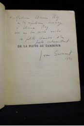 SARMENT : De la flûte au tambour - Autographe, Edition Originale - Edition-Originale.com