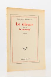 SARRAUTE : Le silence suivi de Le mensonge - Edition Originale - Edition-Originale.com