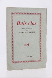 SARTRE : Huis clos - Prima edizione - Edition-Originale.com