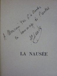 SARTRE : La nausée - Signed book, First edition - Edition-Originale.com