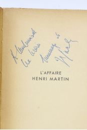 SARTRE : L'affaire Henri Martin - Autographe, Edition Originale - Edition-Originale.com