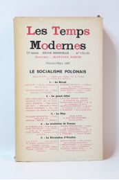 SARTRE : Le socialisme polonais - In Les temps modernes N°132-133 de la 12e année - Erste Ausgabe - Edition-Originale.com