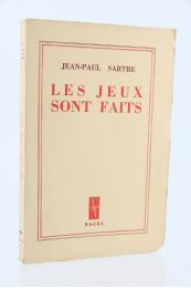 SARTRE : Les Jeux sont faits - First edition - Edition-Originale.com