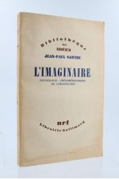 SARTRE : L'Imaginaire - Prima edizione - Edition-Originale.com