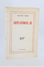 SARTRE : Situations, II  - Erste Ausgabe - Edition-Originale.com