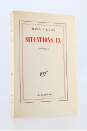 SARTRE : Situations, IX - Mélanges - Prima edizione - Edition-Originale.com