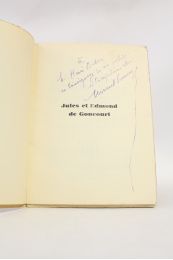 SAUVAGE : Jules et Edmond de Goncourt - Signiert, Erste Ausgabe - Edition-Originale.com