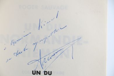 SAUVAGE : Un du Normandie-Niemen - Signed book, First edition - Edition-Originale.com
