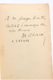 SCHAYE : A l'étape - Autographe, Edition Originale - Edition-Originale.com