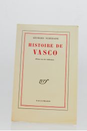 SCHEHADE : Histoire de Vasco - Prima edizione - Edition-Originale.com