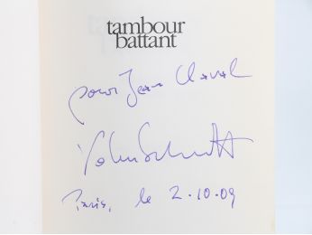 SCHLONDORFF : Tambour battant - Mémoires de Volker Schlöndorff - Signed book, First edition - Edition-Originale.com