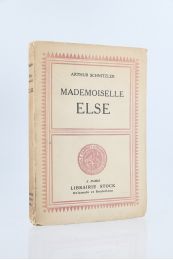 SCHNITZLER : Mademoiselle Else - Erste Ausgabe - Edition-Originale.com