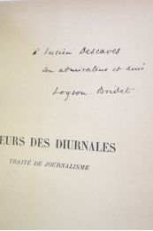SCHWOB : Moeurs des diurnales - Signed book, First edition - Edition-Originale.com