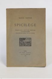 SCHWOB : Spicilège - Edition Originale - Edition-Originale.com