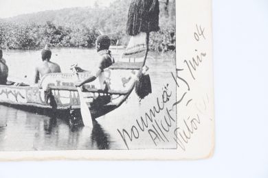 SEGALEN : Carte postale autographe signée envoyée depuis Nouméa et adressée à Emile Mignard - Signed book, First edition - Edition-Originale.com