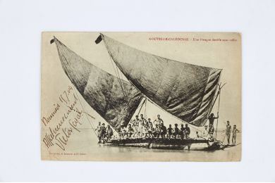 SEGALEN : Carte postale autographe signée envoyée depuis Nouméa et adressée à Emile Mignard - Signiert, Erste Ausgabe - Edition-Originale.com