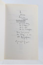 SEGUELA : Autobiographie non autorisée - Signed book, First edition - Edition-Originale.com