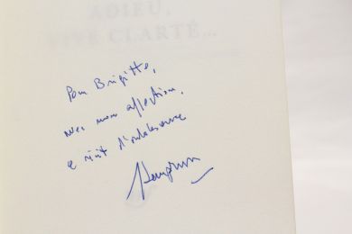 SEMPRUN : Adieu, vive clarté... - Libro autografato, Prima edizione - Edition-Originale.com