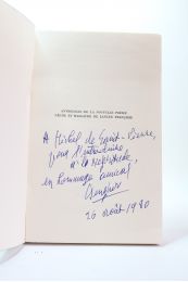 SENGHOR : Anthologie de la nouvelle poésie nègre et malgache de langue française précédée de Orphée noir par Jean-Paul Sartre - Signiert - Edition-Originale.com