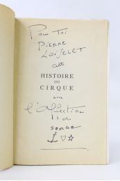 SERGE : Histoire du cirque - Libro autografato, Prima edizione - Edition-Originale.com