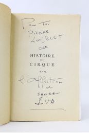 SERGE : Histoire du cirque - Signed book, First edition - Edition-Originale.com