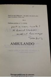 SEUPHOR : Ambulando - Signed book, First edition - Edition-Originale.com