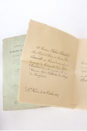 SEVIGNE : Lettres inédites à madame de Grignan - Prima edizione - Edition-Originale.com