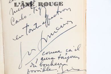 SIMENON : L'âne rouge - Autographe, Edition Originale - Edition-Originale.com