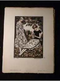Un peu beaucoup. (La Gazette du Bon ton, n°5. Année 1920 - Planche 34 ) - Erste Ausgabe - Edition-Originale.com