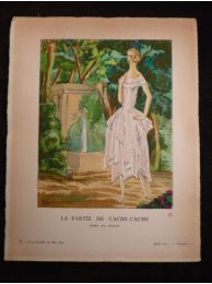 La Partie de cache-cache. Robe en ruban. (La Gazette du Bon ton, n°1. Année 1921 - Planche 1 ) - First edition - Edition-Originale.com
