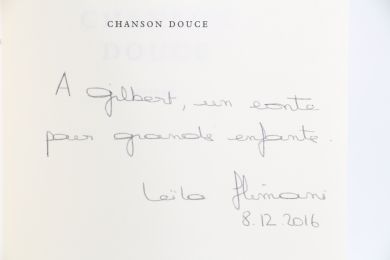 SLIMANI : Chanson douce - Libro autografato - Edition-Originale.com