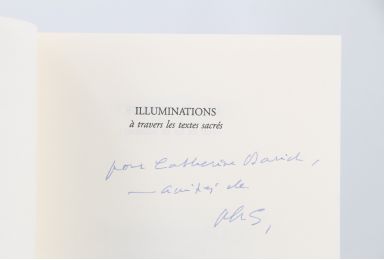 SOLLERS : Illuminations à travers les textes sacrés - Autographe, Edition Originale - Edition-Originale.com