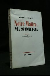 SOREL : Notre maître, M. Sorel - Edition Originale - Edition-Originale.com