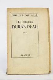 SOUPAULT : Les frères Durandeau - Prima edizione - Edition-Originale.com