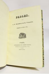 SOURDILLE DE LA VALLETTE : Fables - Edition Originale - Edition-Originale.com