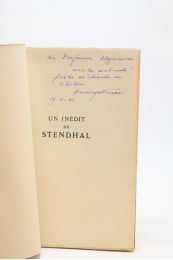 STENDHAL : Guide à l'usage d'un voyageur en Italie - Autographe, Edition Originale - Edition-Originale.com