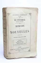 STENDHAL : Romans et nouvelles - Edition Originale - Edition-Originale.com