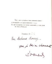 SUARES : Alfred de Musset au théâtre - Autographe, Edition Originale - Edition-Originale.com
