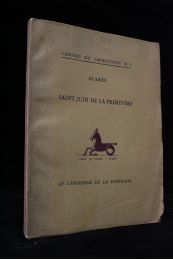 SUARES : Saint Juin de la primevère - Prima edizione - Edition-Originale.com