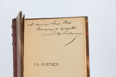 SULLY PRUDHOMME : La justice - Libro autografato, Prima edizione - Edition-Originale.com