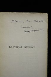 SUPERVIELLE : Le forçat innocent - Signed book, First edition - Edition-Originale.com