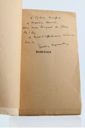 SUPERVIELLE : Robinson - Libro autografato, Prima edizione - Edition-Originale.com