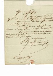 SURCOUF : Lettre autographe signée adressée à Pierre Godfroy - Signiert, Erste Ausgabe - Edition-Originale.com