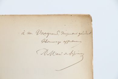 SURVILLE : Les poésies de Clotilde de Surville, étude nouvelles suivies de documents inédits - Libro autografato, Prima edizione - Edition-Originale.com