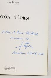 TAPIES : Antoni Tapies. Maderas, papeles, cartones y 