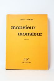 TARDIEU : Monsieur monsieur - Erste Ausgabe - Edition-Originale.com