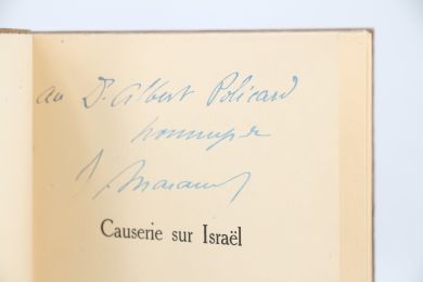 THARAUD : Causerie sur Israël - Autographe, Edition Originale - Edition-Originale.com