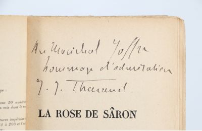 THARAUD : La rose de Sâron - Signed book, First edition - Edition-Originale.com