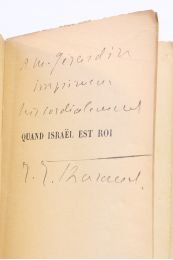 THARAUD : Quand Israël est roi - Libro autografato - Edition-Originale.com