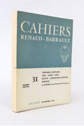 THEATRE JAPONAIS : Cahiers Renaud-Barrault N°31. Théâtres lointains - Edition Originale - Edition-Originale.com